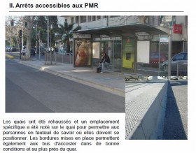 Accessibilité bus à Nice : le rapport du CETE Médi