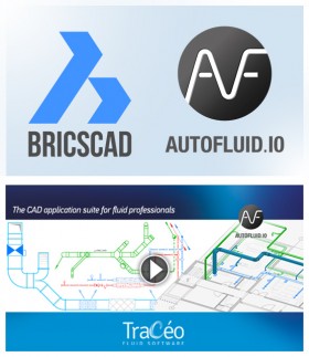 AUTOFLUID 10 est à présent compatible avec BricsCAD V18