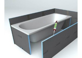 WEDI Bathboard : l’habillage de baignoire performant et facile à mettre en œuvre 