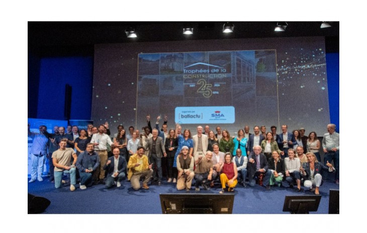 Le palmarès des trophées de la construction Batiactu 2026