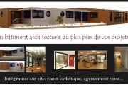 Bâtiment modulaire architecturé à découvrir chez Atemco.