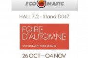 Ecomatic à la Foire d'Automne - Bilan