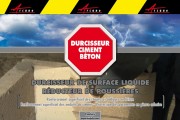 Renforcement chape dallage beton poussiere reduite