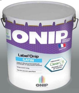 Label'Onip Clean'R : nouvelle peinture dépolluante