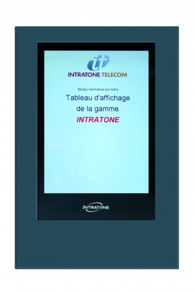 Nouveau tableau d’affichage LCD Intratone