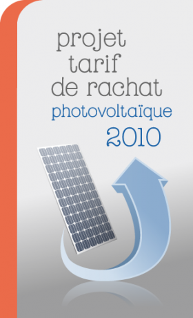 Tarif de rachat  photovoltaique 2010