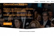 Nouvelle édition des ConstruCom Awards !