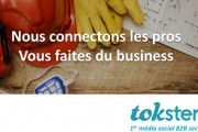 Tokster - Un réseau social spécialisé bâtiment à découvrir