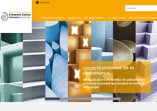 Ciments Calcia présente son nouveau site
