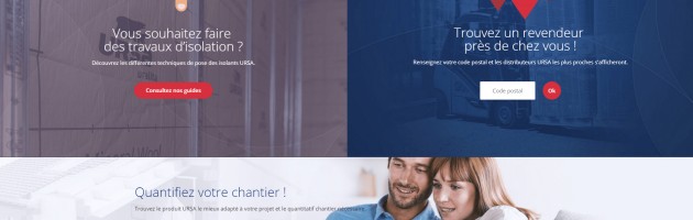 Le fabricant URSA présente son nouveau site web