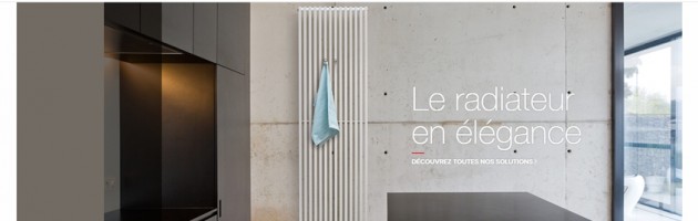 Radiateurs Vasco : un site web tout nouveau, tout chaud