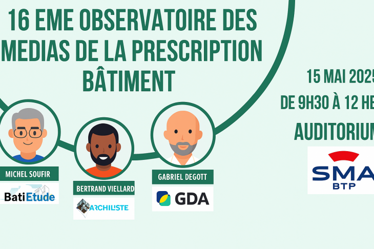 16ème édition de l'observatoire des médias du BTP