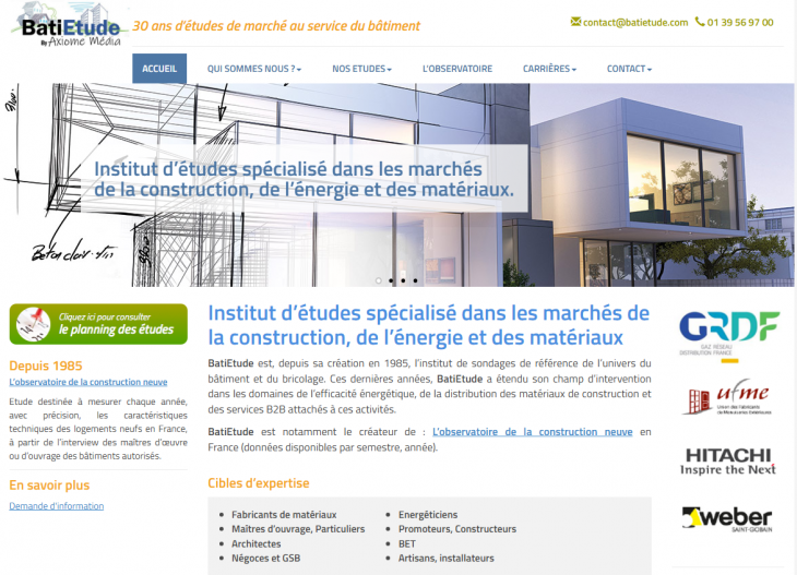 Batiétude, la solution pour les études de marché