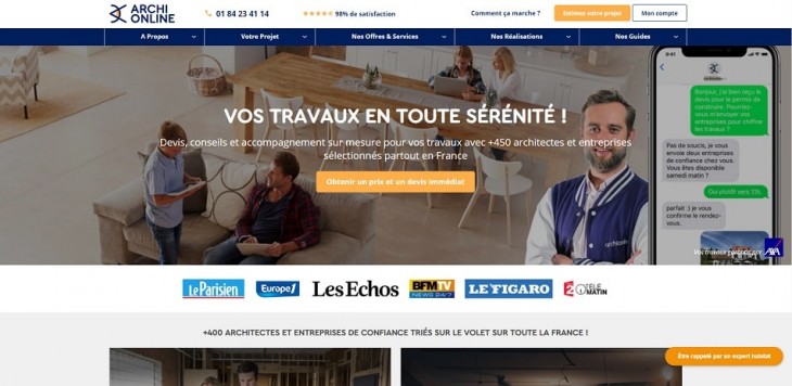 Batiweb rachète la start-up Archionline