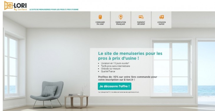 e-Lori : un nouveau site e-commerce pour l’achat de menuiseries pour les pros