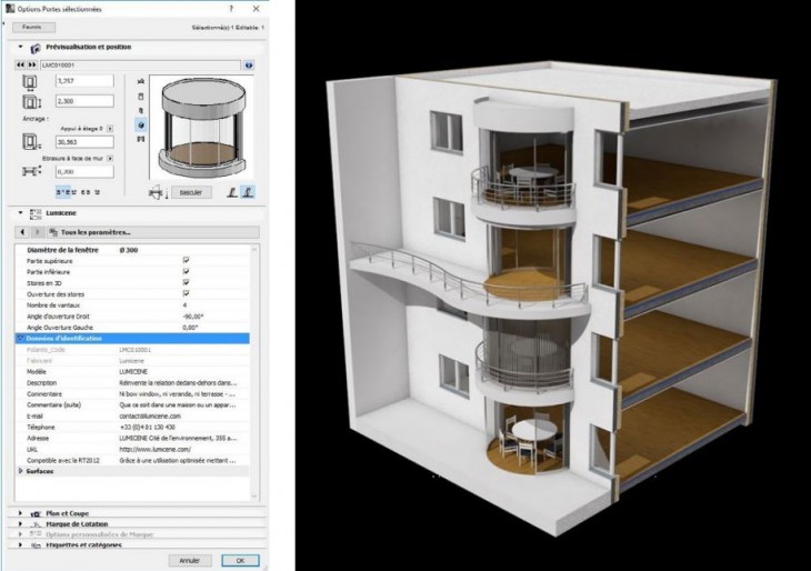 Actualité : LUMICENE met en ligne son catalogue d’objets BIM