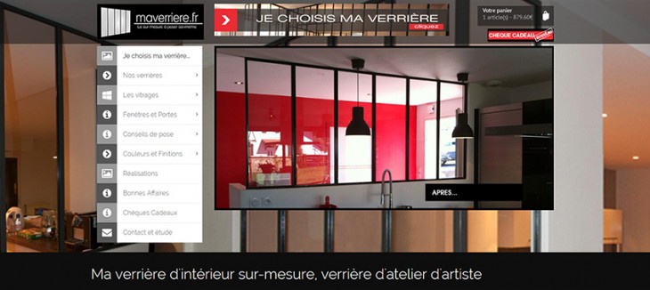 AOMB lance son concepteur de verrière sur-mesure en ligne : Maverriere.fr