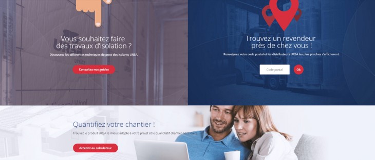 Le fabricant URSA présente son nouveau site web