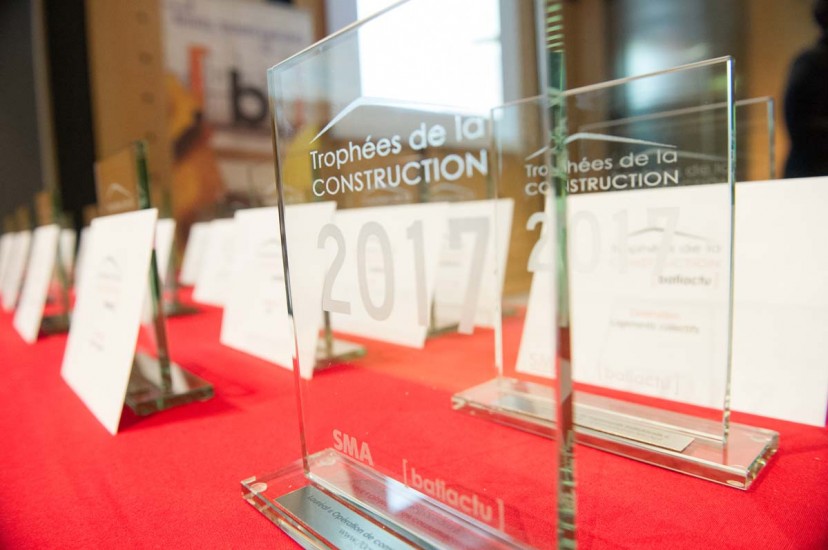 Le palmarès des 16ème Trophées de la Construction