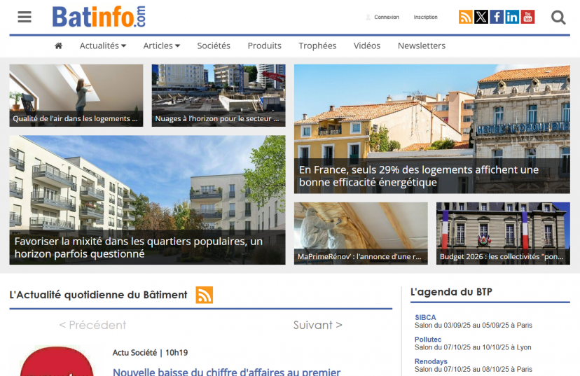 Gros plan sur BATINFO, un média BTP qui progresse sans faire de bruit