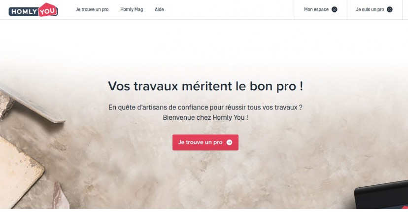 Homly You - toute la puissance de Saint Gobain sur le web