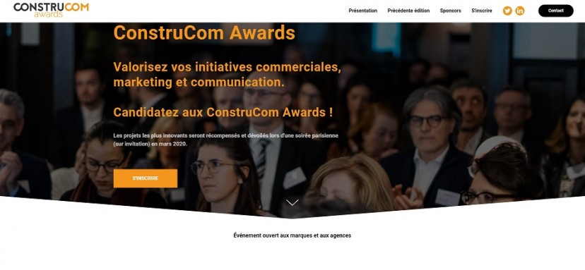 Nouvelle édition des ConstruCom Awards !