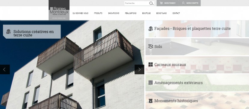 Le briquetier Rairies Montrieux lance son nouveau site web