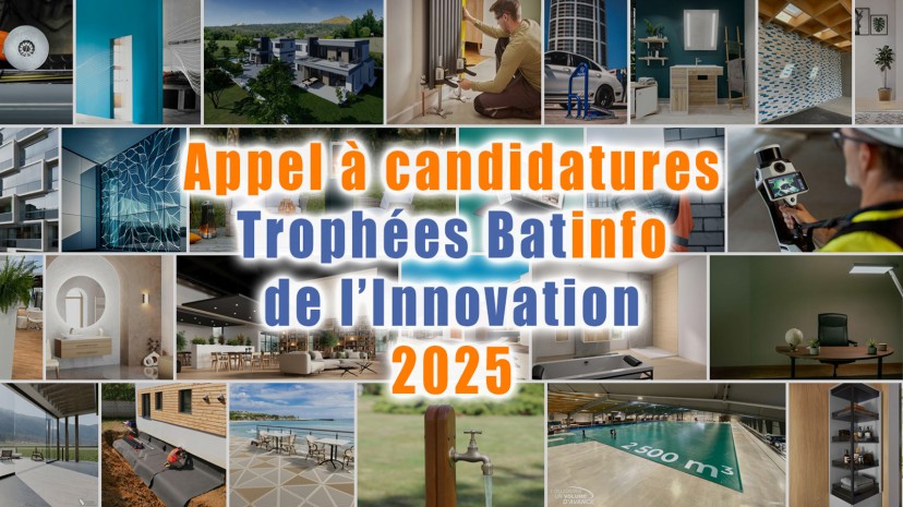 Trophées Batinfo de l’Innovation 2025 : un rendez-vous incontournable pour valoriser les nouveautés du BTP