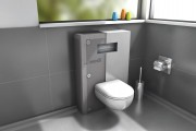 wedi I-Board : l’habillage design préfabriqué pour les WC en applique