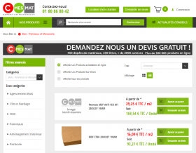 Fourniture en bois, panneaux et menuiserie : l’offre de CmesMat