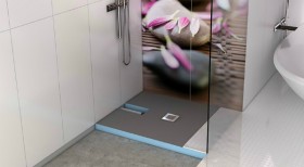 WEDI FUNDO PLANO : Système de douche extra-plat avec écoulement intégré