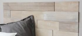 Lames de bois Stickwood : les kits de tête de lit